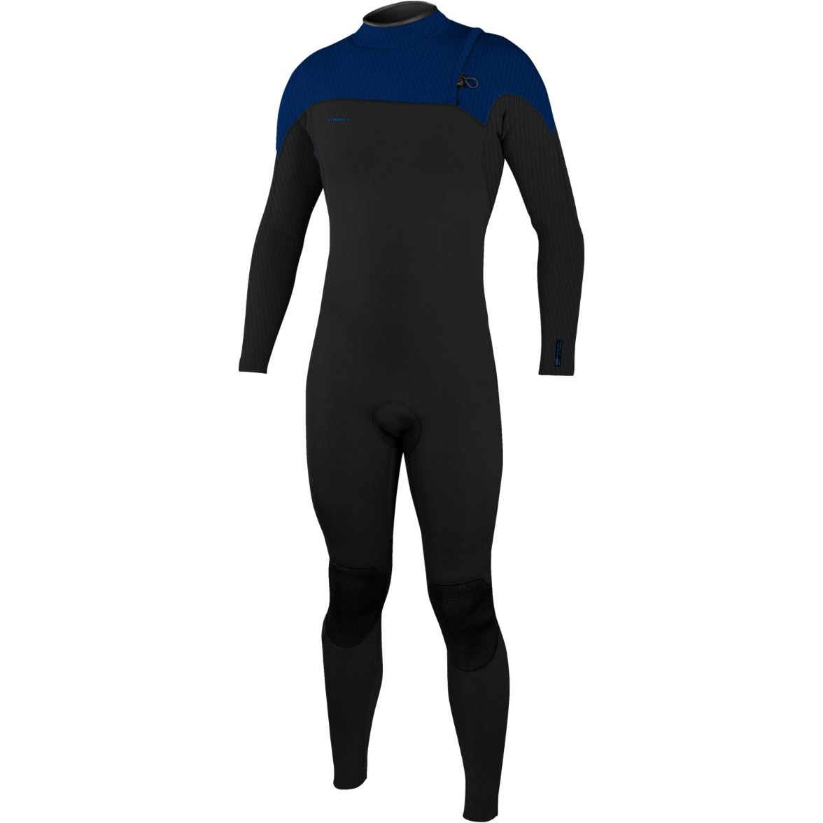 2025 O'Neill Da Uomo Hyperfreak Comp 4/3mm Zipless Muta 4971 - Black / Twilight Blue